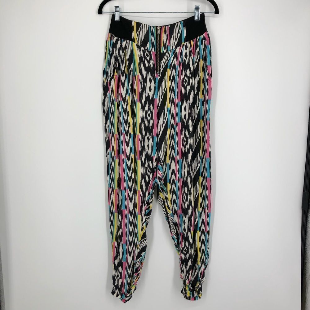 EYE CANDY Retro 90s Print‎ High Rise Pant